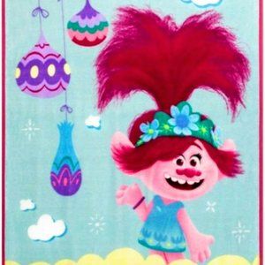 Trolls World Tour Rainbows End Plush Throw Blanket Measures 46 x 60 Inch…